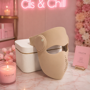 Masque Luminothérapie LED Silicone | Anti-Âge & Éclat | Sans Fil